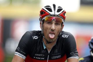 Fabian Cancellara (Leopard Trek) was tired at the finish