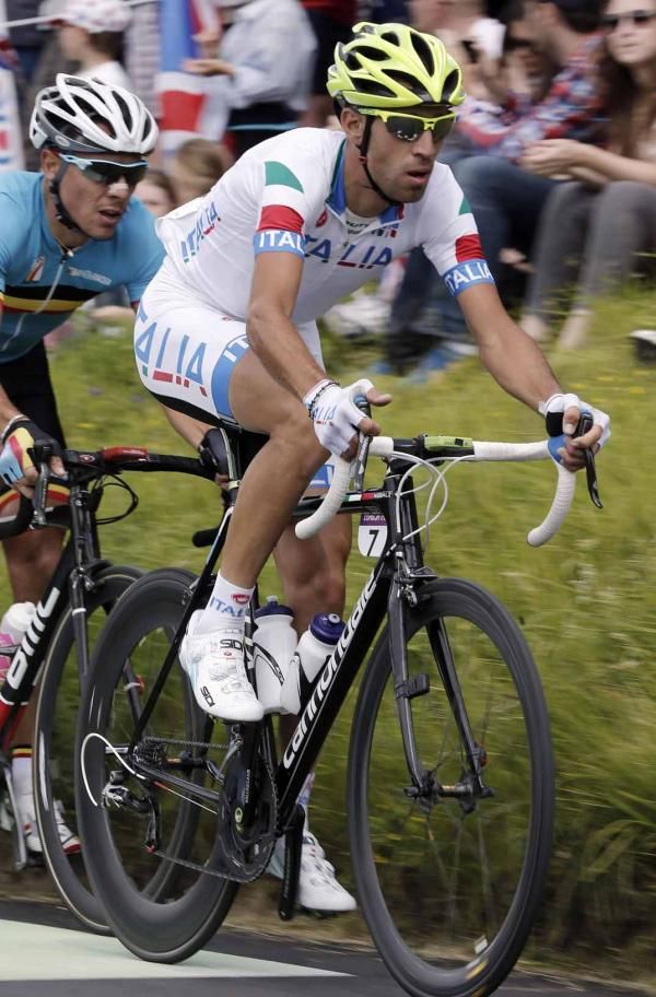 Vincenzo Nibali (Italy) was aggressive all afternoon.