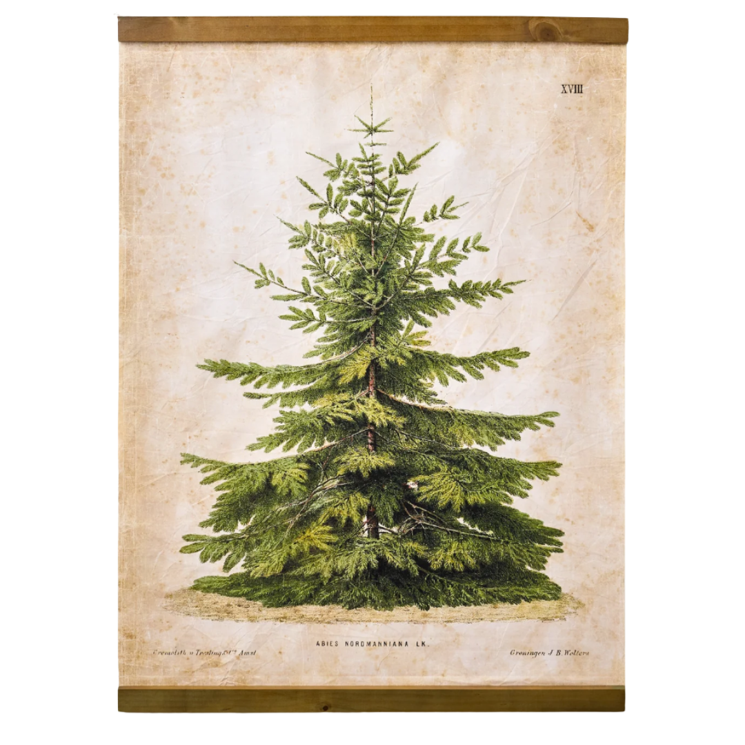 Vintage Christmas Fir Tapestry