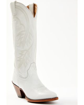 white cowboy boots