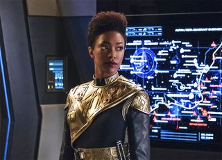 Sonequa Martin-Green as First Officer Michael Burnham in Star Trek: Discovery