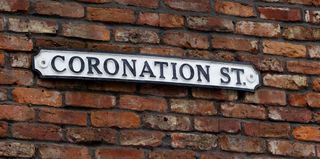 The Coronation Street sign