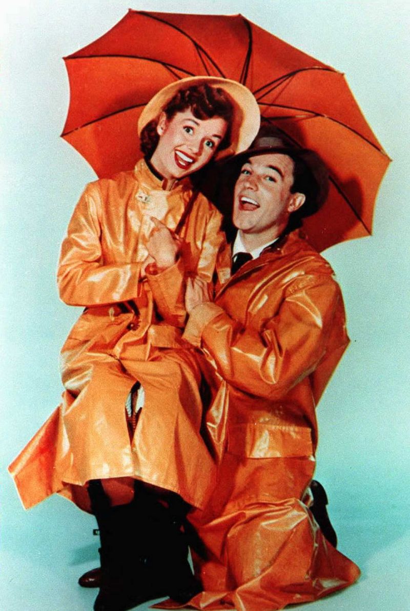 Debbie Reynolds and Gene Kelly