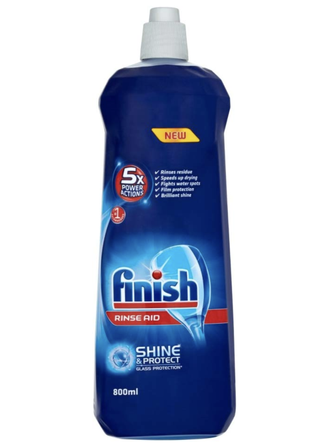 Finish dishwasher rinse aid at Amazon