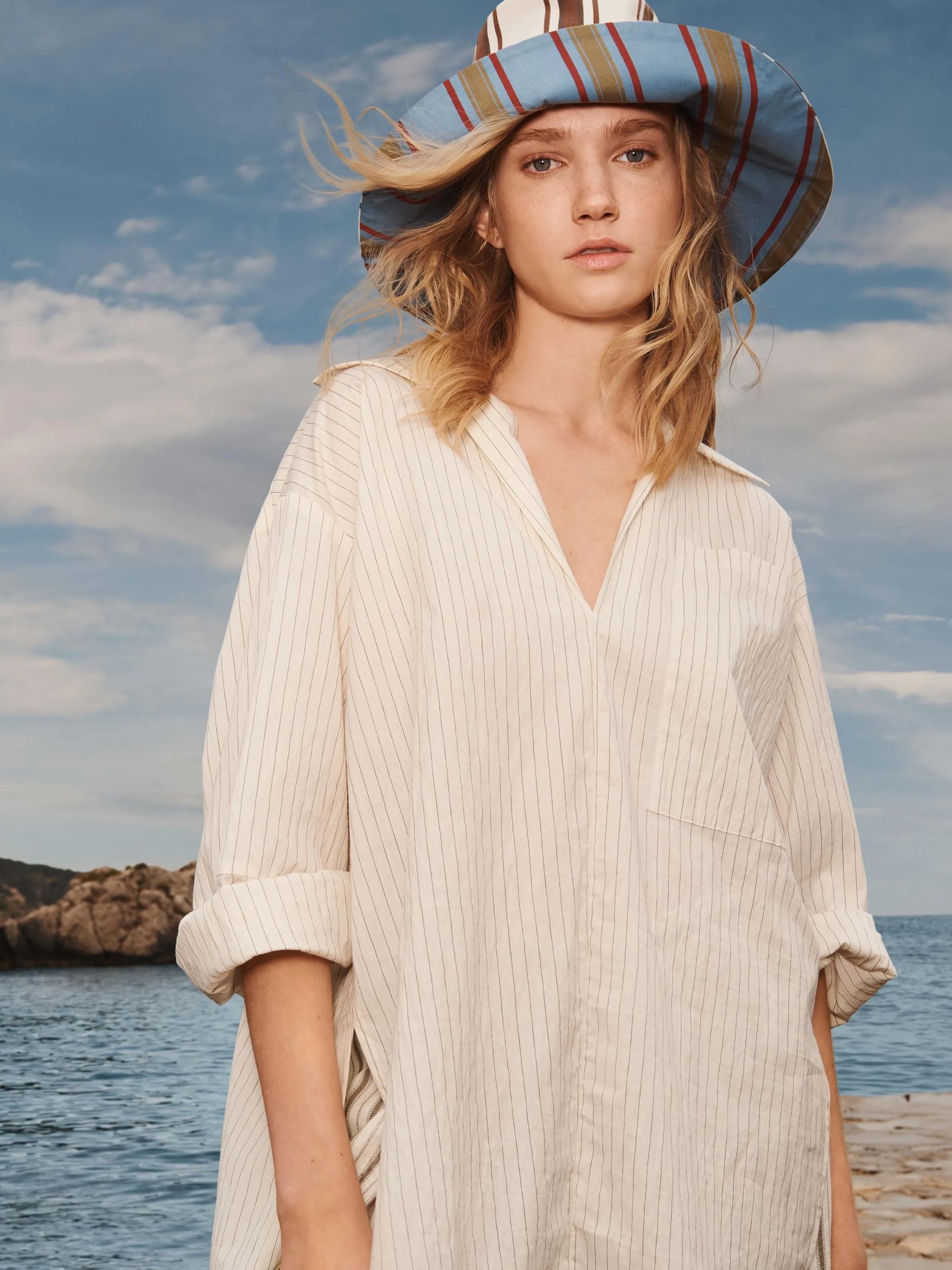 Limited Edition Striped Shirt With Vents