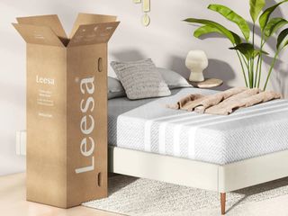 Leesa original mattress set up