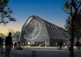 Nordics pavilion render at Expo 2025 Osaka