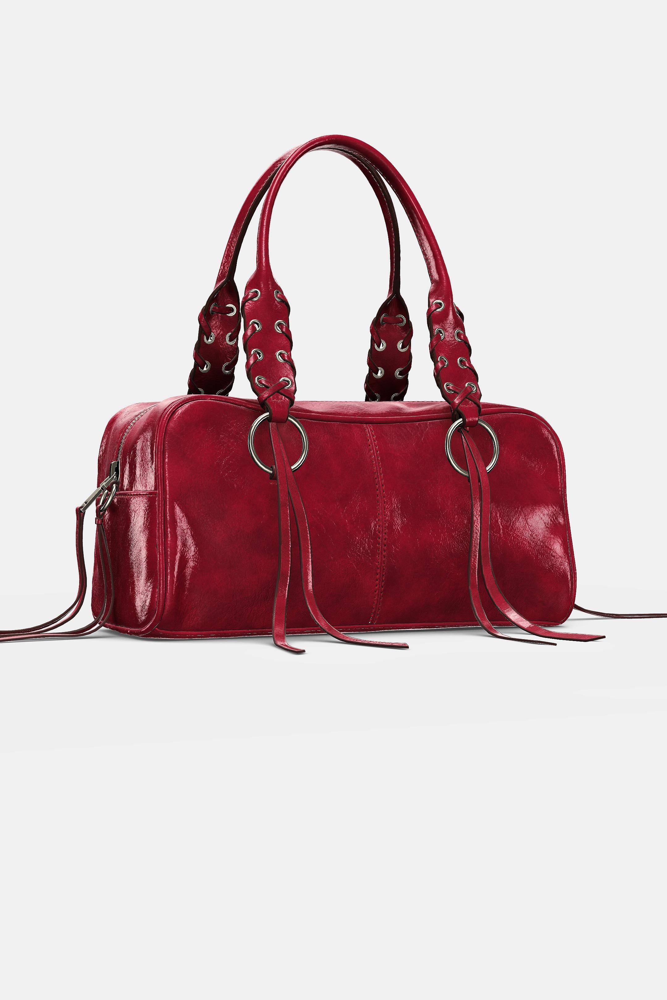 Crackled Bowling Bag