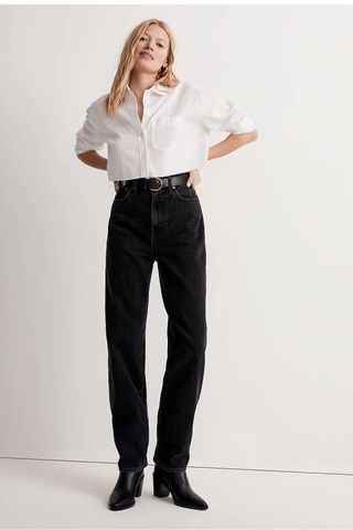Madewell Baggy Straight Jeans 