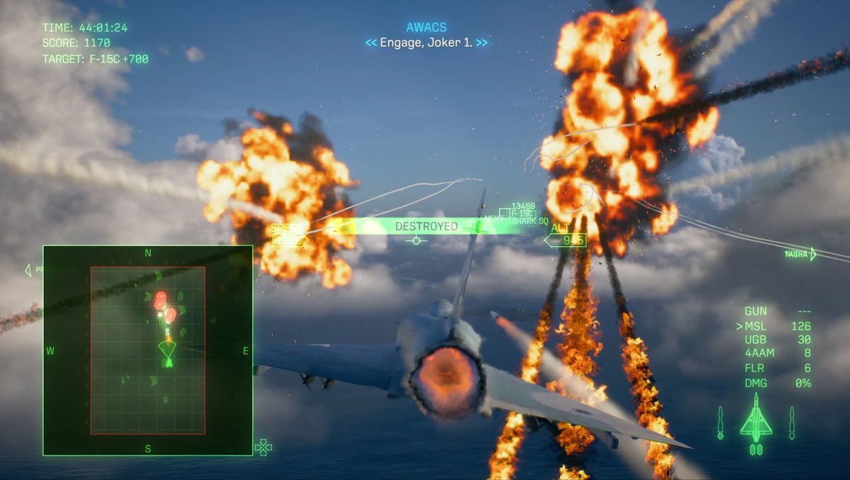 Ace Combat 8: Wings of Theve - flight sim action