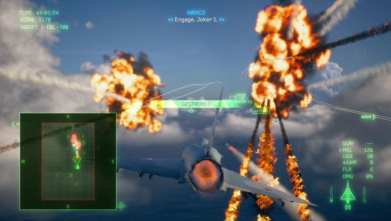 Ace Combat 8: Wings of Theve - flight sim action