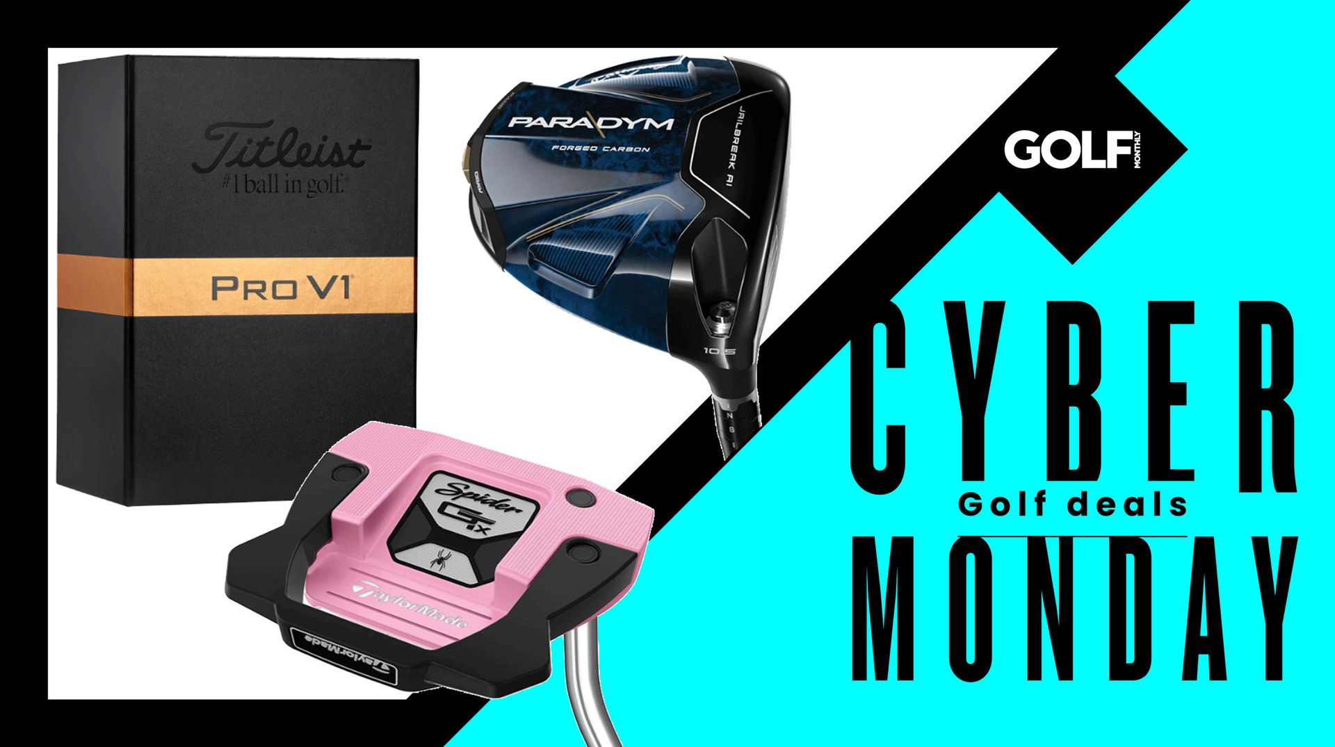 Cyber Monday Golf Deals 2024 event announced for 2nd December Golf