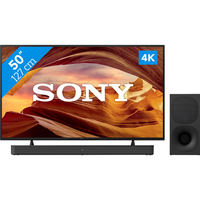 Sony KD-50X75WL (2023) + Soundbar (Sony HT-S400) van €956 voor €813