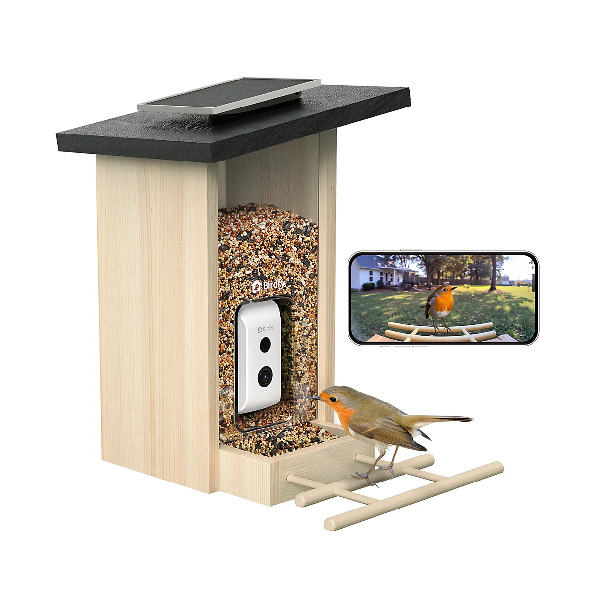 BIRDFY, BIRDFY SMART FEEDER EBONY LITE