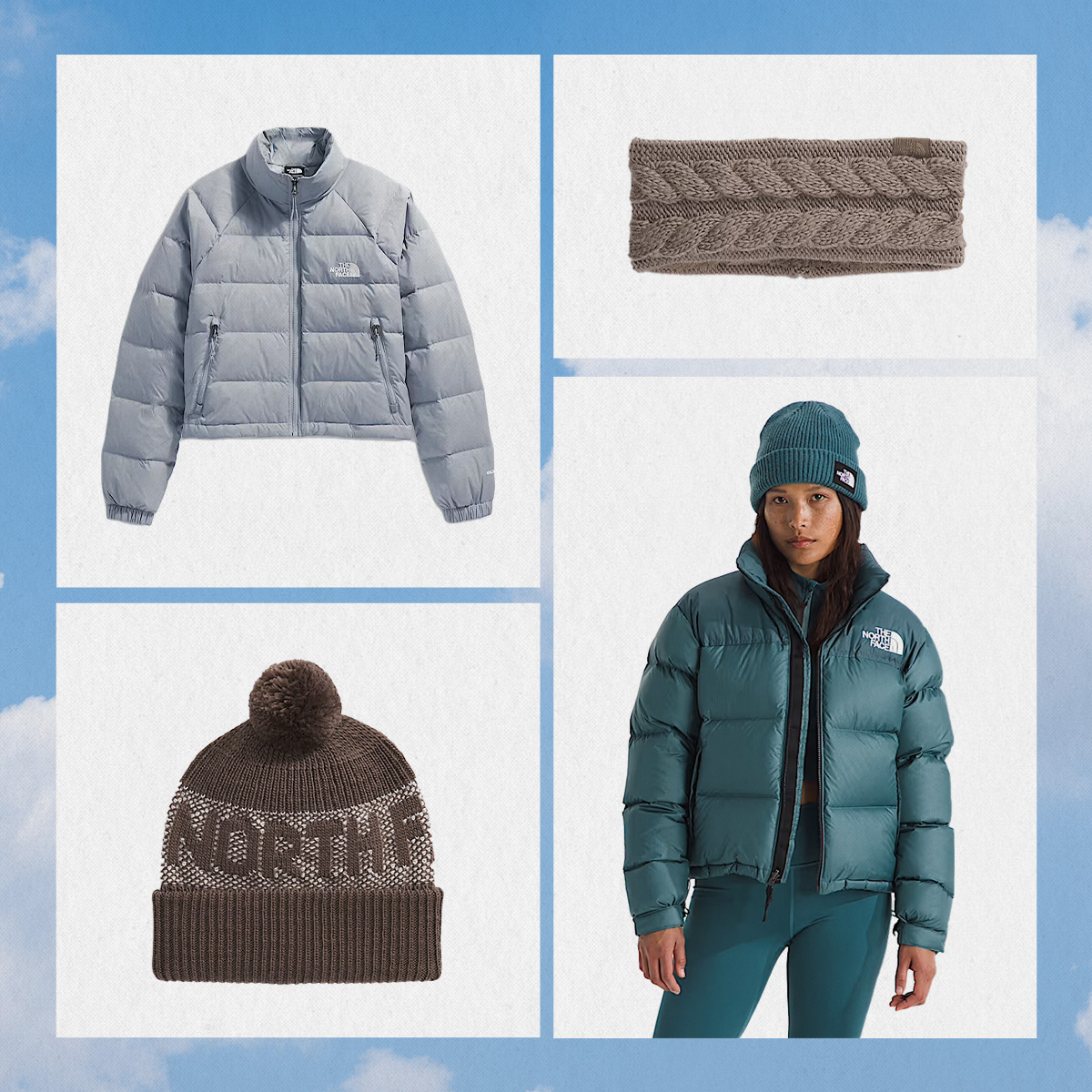 Collage Image of Cold-Weather Gifts From The North Face