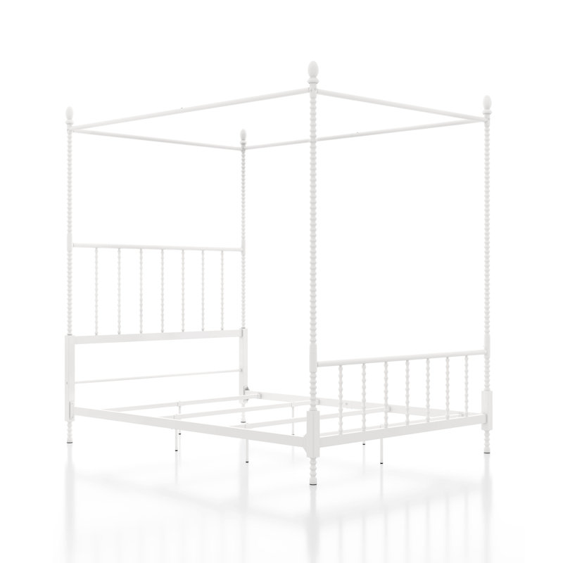 Kelly Clarkson Home Frankie Low Profile Canopy Bed &amp;amp; Reviews | Wayfair
