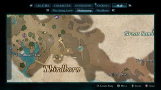 Avowed treasure map in Shatterscarp