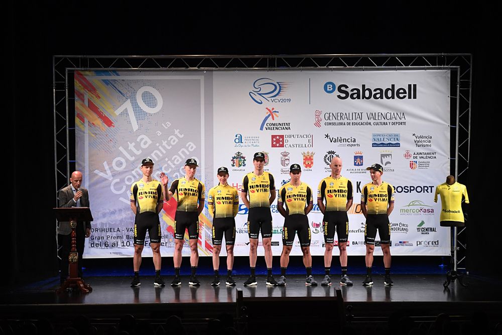 Jumbo-Visma at Volta a la Comunitat Valenciana 2019 - Team Presentation