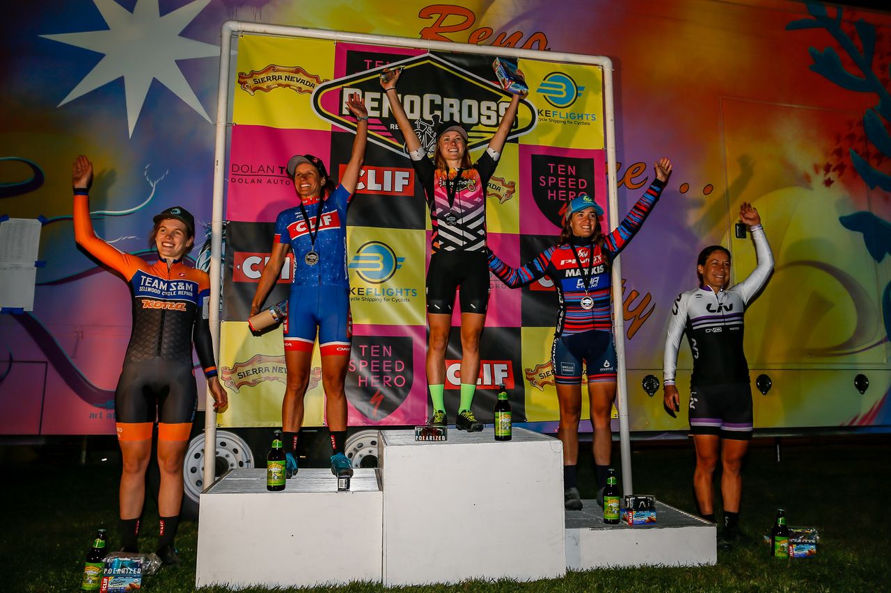 The top 5 for the women