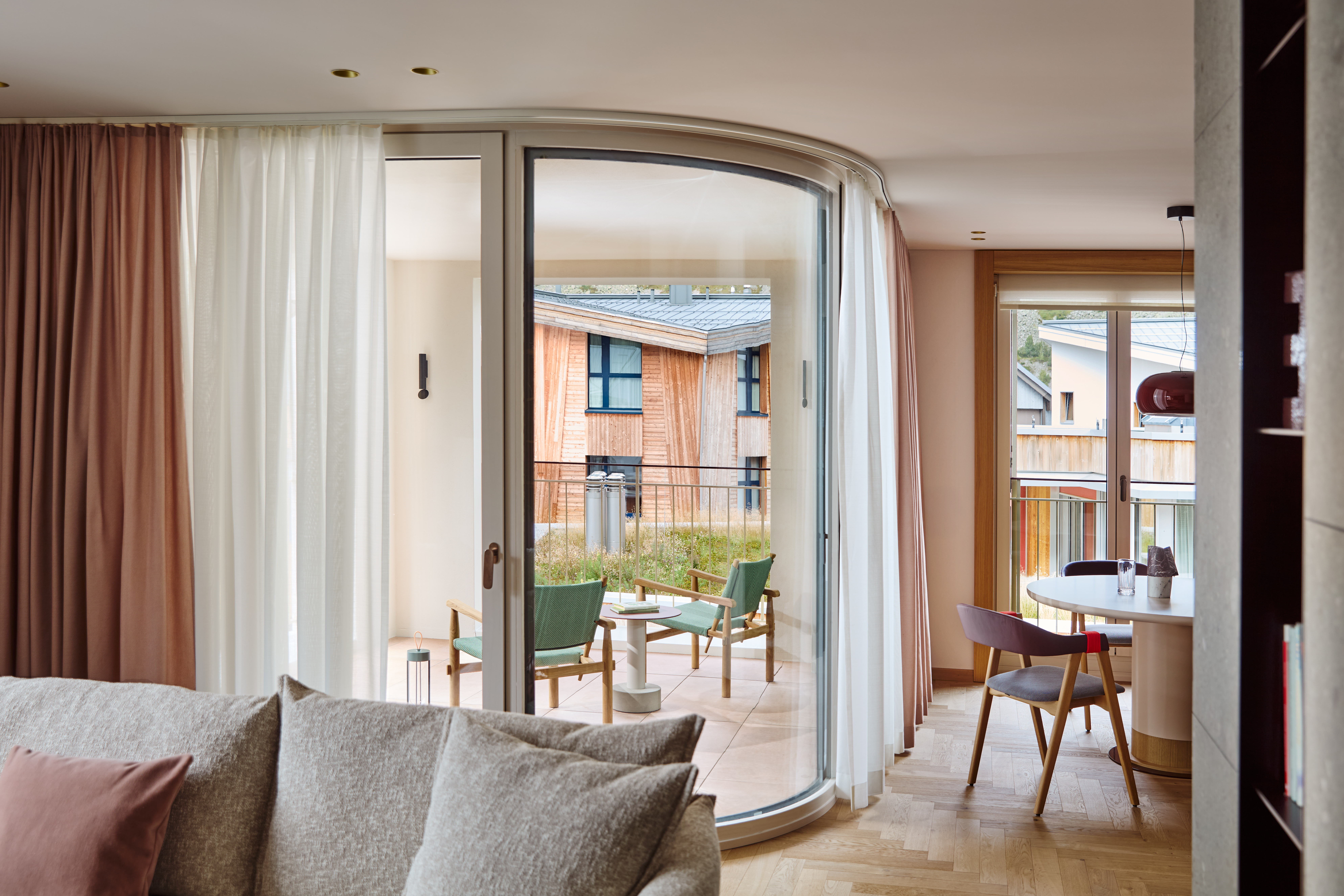 maya residences andermatt by Patricia Urquiola