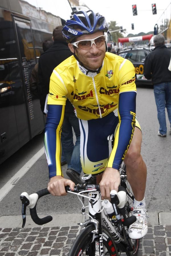 Romain Feillu (Vacansoleil-DCM Pro Cycling Team) before the start