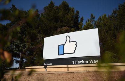 Facebook's corporate headquarters