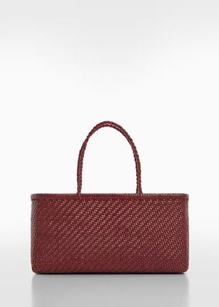 mango, Leather Shopper Bag - Women