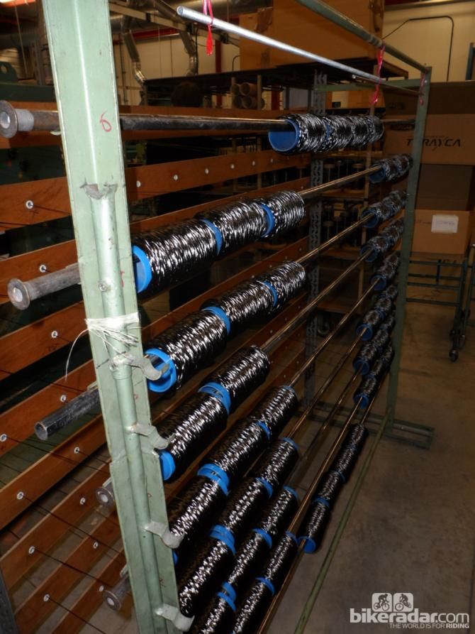 Time's engineers can configure the makeup of the carbon tubing used on the frames, from the orientation of the weave to the individual thickness and material used in each strand