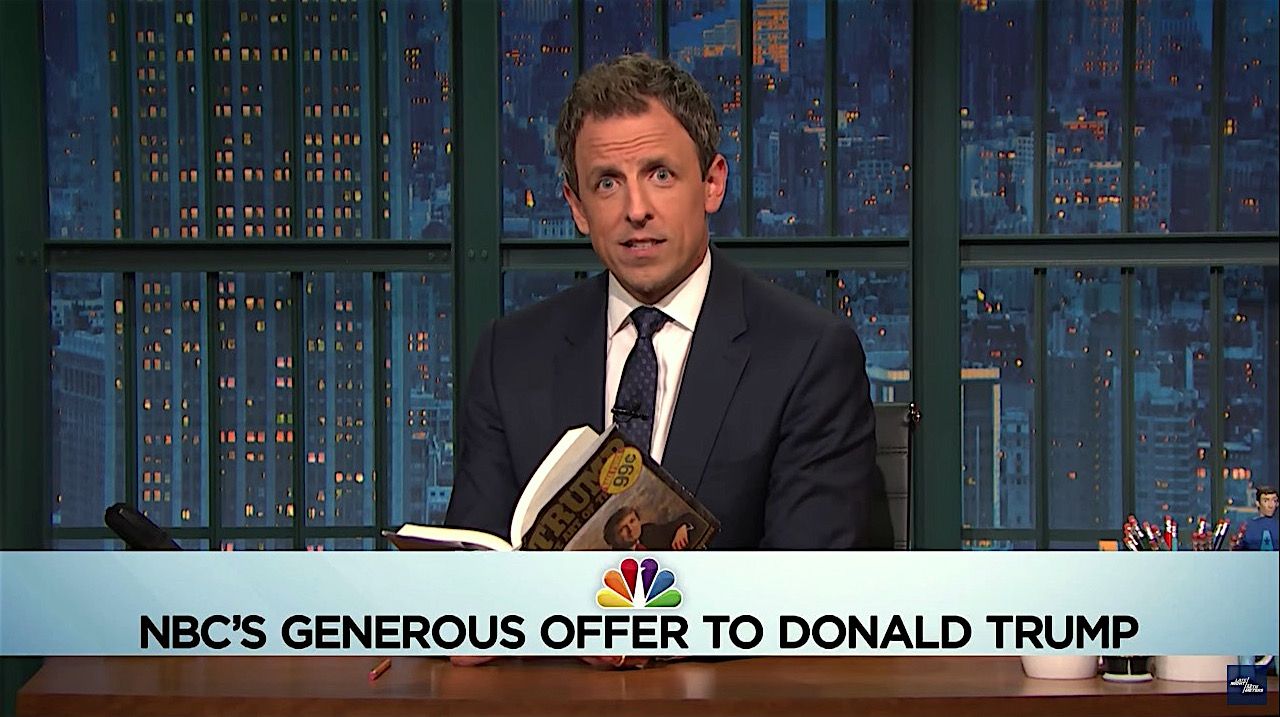 Seth Meyers makes Donald Trump a new deal on &amp;quot;Chicago President&amp;quot;