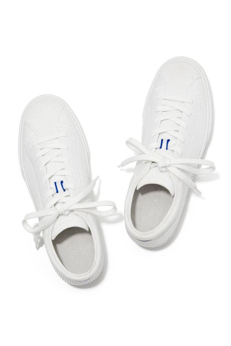 white sneakers
