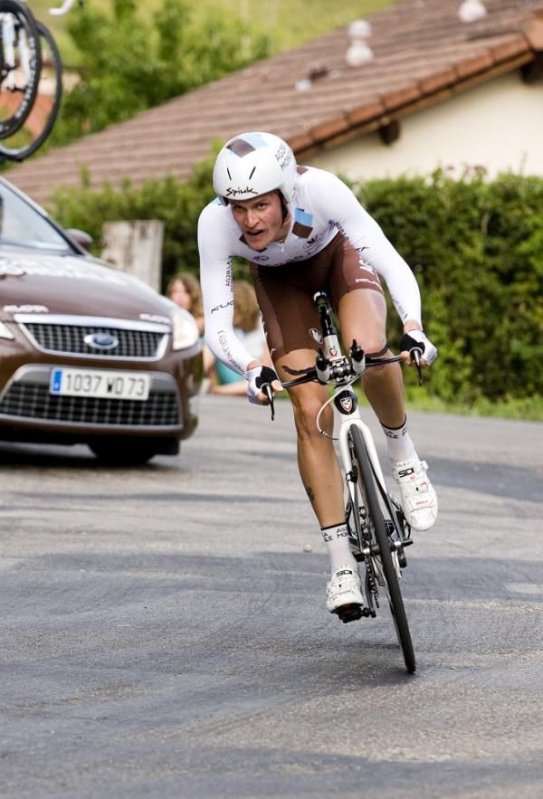 Maxime Bouet (AG2R La Mondiale) was nine seconds behind on the course.