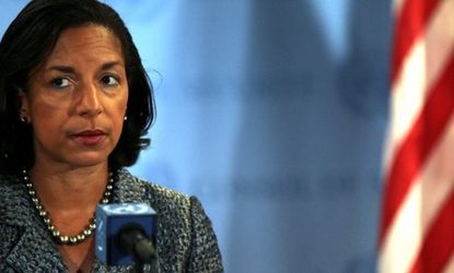 Susan Rice is rumored to be the president's preferred candidate to replace Hillary Clinton as secretary of state.