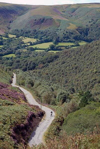 Racers climbed and climbed in this stage of the TransWales.