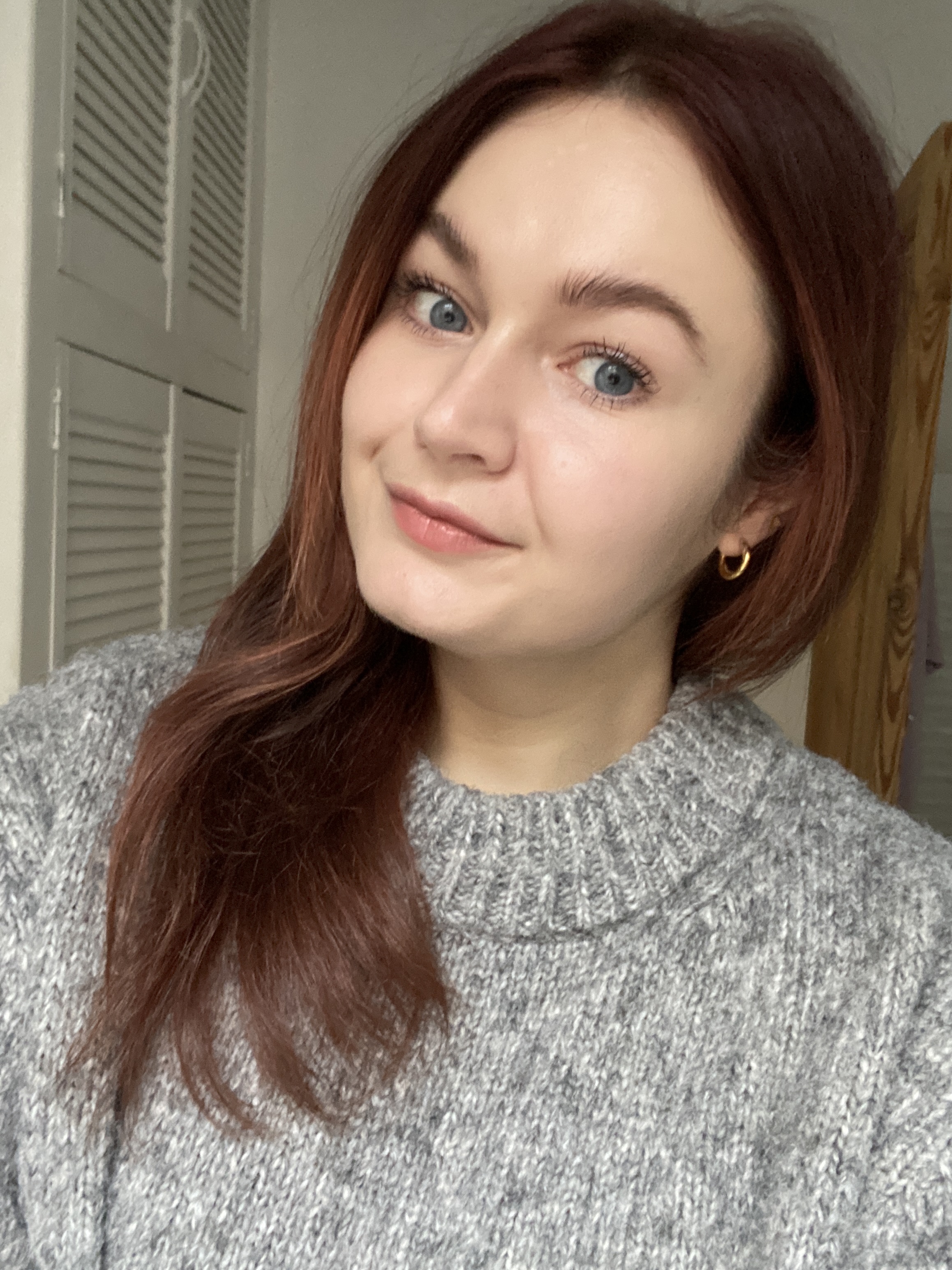 Lucy Abersteen wearing Sculpted by Aimee Satin Silk Longwear Foundation