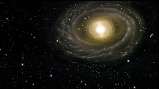This image of the NGC 1398 galaxy, which is located in the Formax cluster, was taken with the Dark Energy Camera.