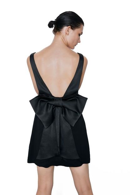 Zara Mini Dress With Bow