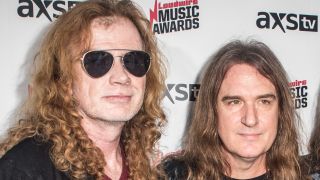 David Ellefson and Dave Mustaine together in 2017