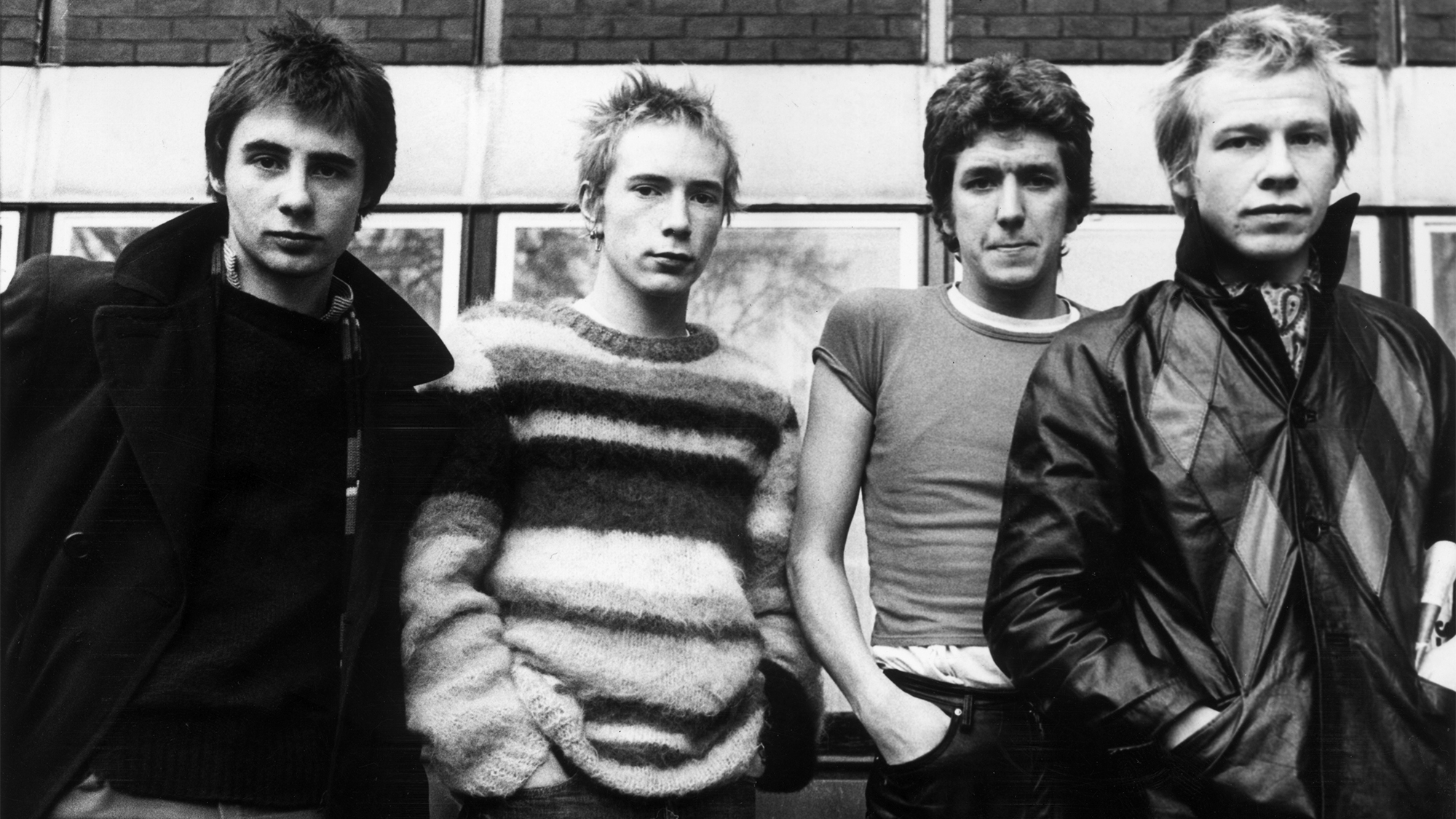 The Sex Pistolsin February 1976. (from left) Glen Matlock, Johnny Rotten, Steve Jones and Paul Cook.