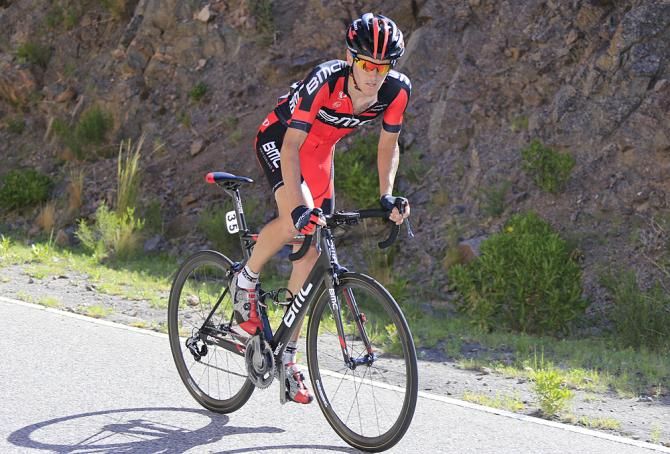 Peter Stetina (BMC) on the attack in Tour de San Luis