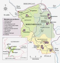 Rheinhessen map