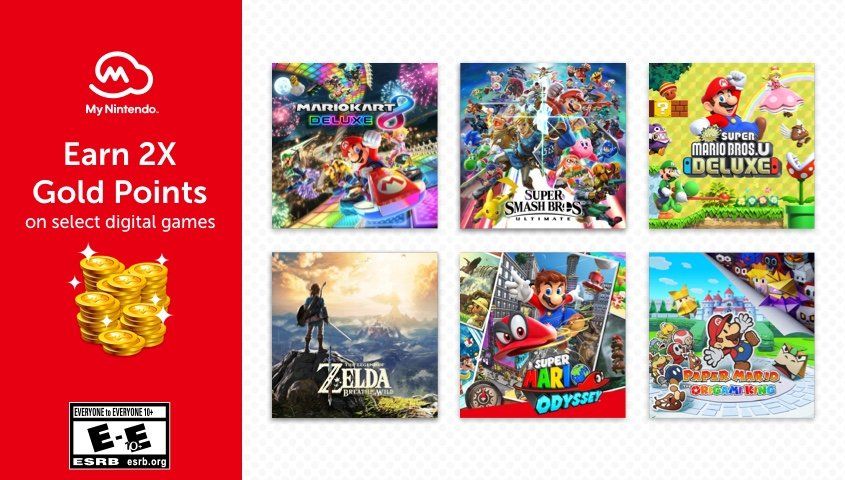 My Nintendo Gold Points