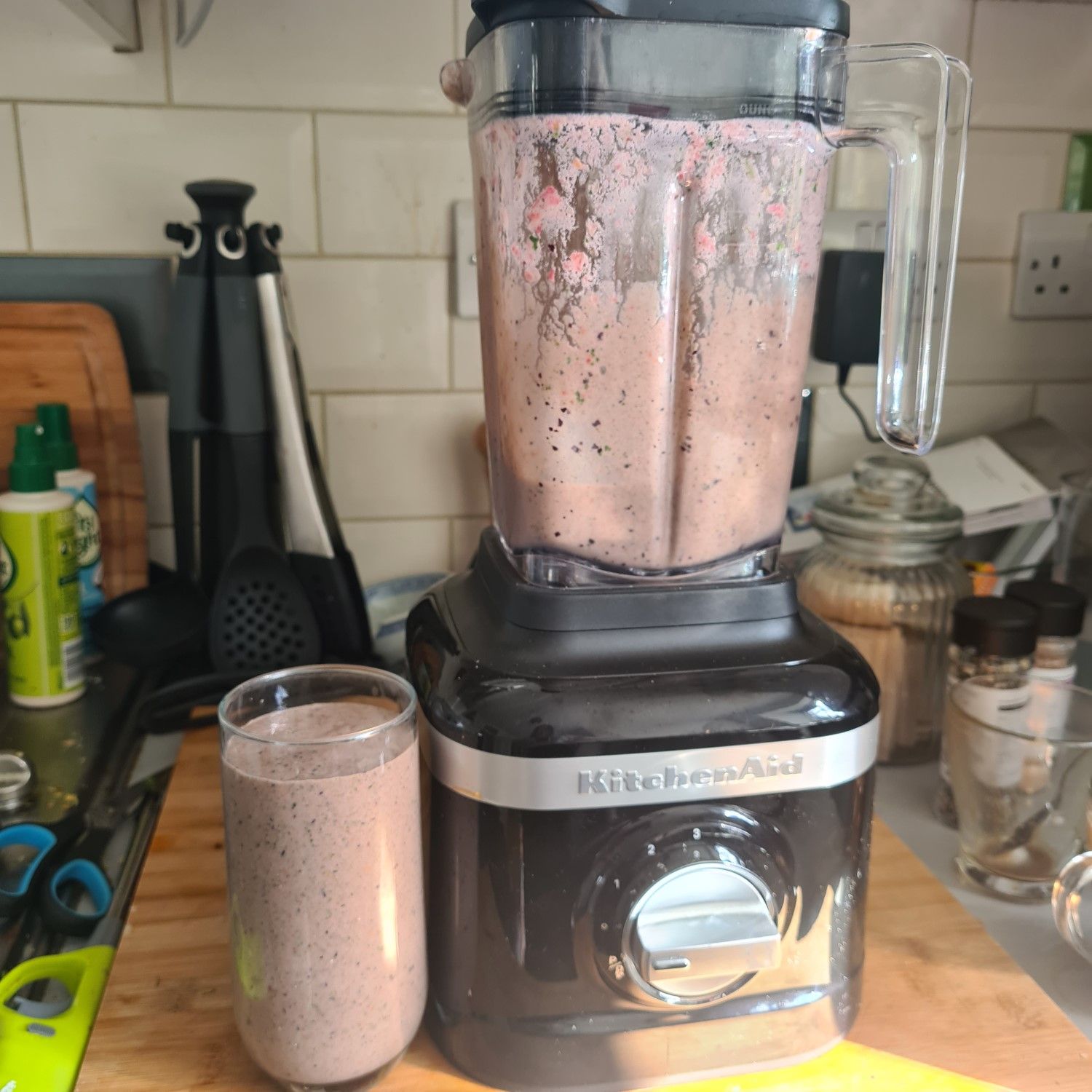 Smoothies in the KitchenAid K150