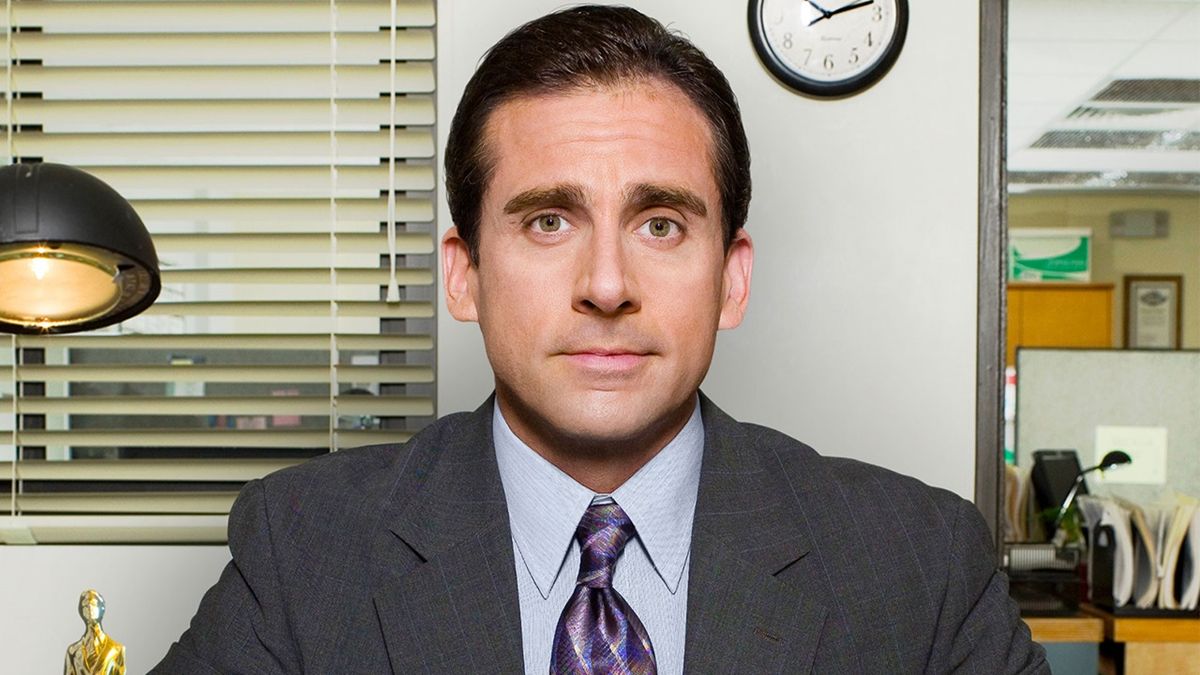 Steve Carrell as Michael Scott in The Office