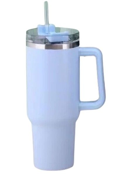 Your's Bath 40OZ Tumbler with Straw Lid and Handle