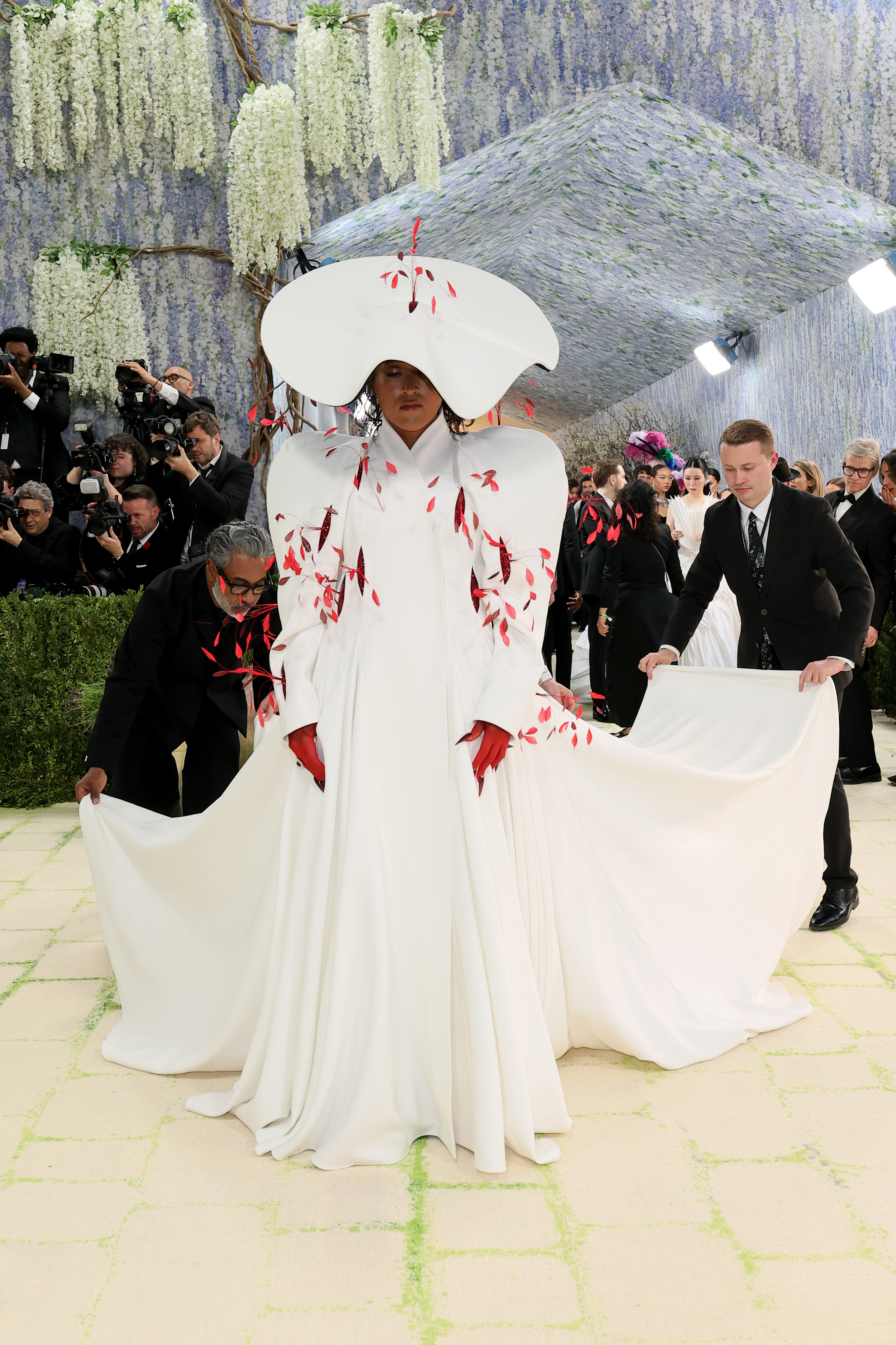 Naomi Osaka attends the 2026 Met Gala celebrating "Costume Art" at the Metropolitan Museum of Art on May 04, 2026 in New York City. (Photo by Mike Coppola/Getty Images)