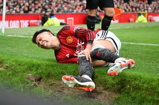 Manchester United defender Lisandro Martinez.