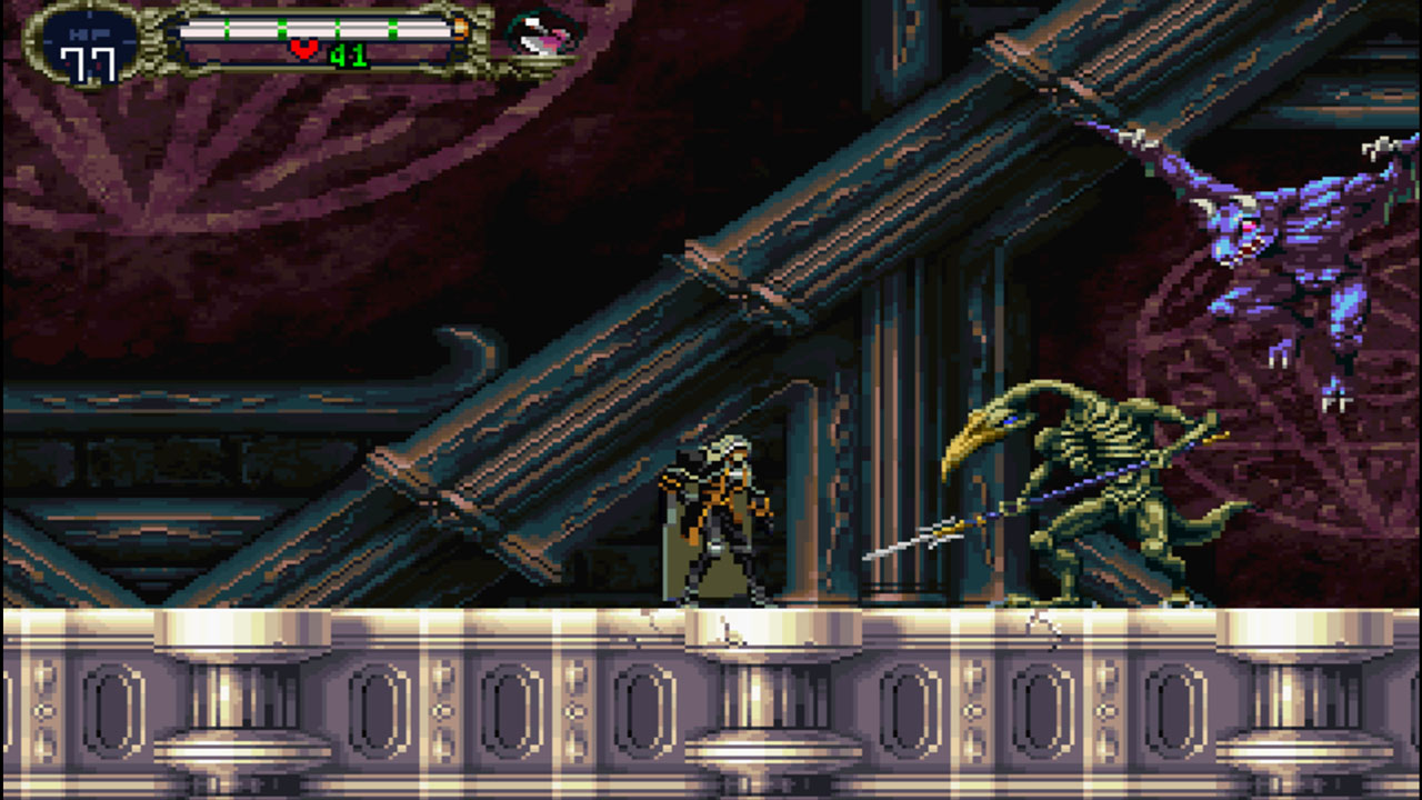 An image from Castlevania: Symphony of the Night