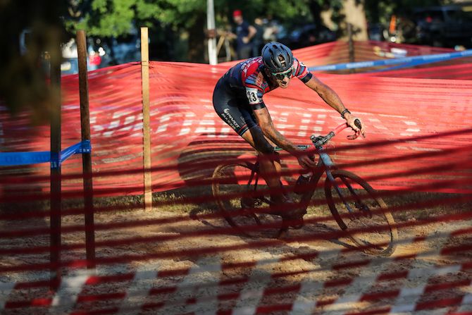 Jamey Driscoll powers his way to the win on day two of the 2018 Charm City Cross
