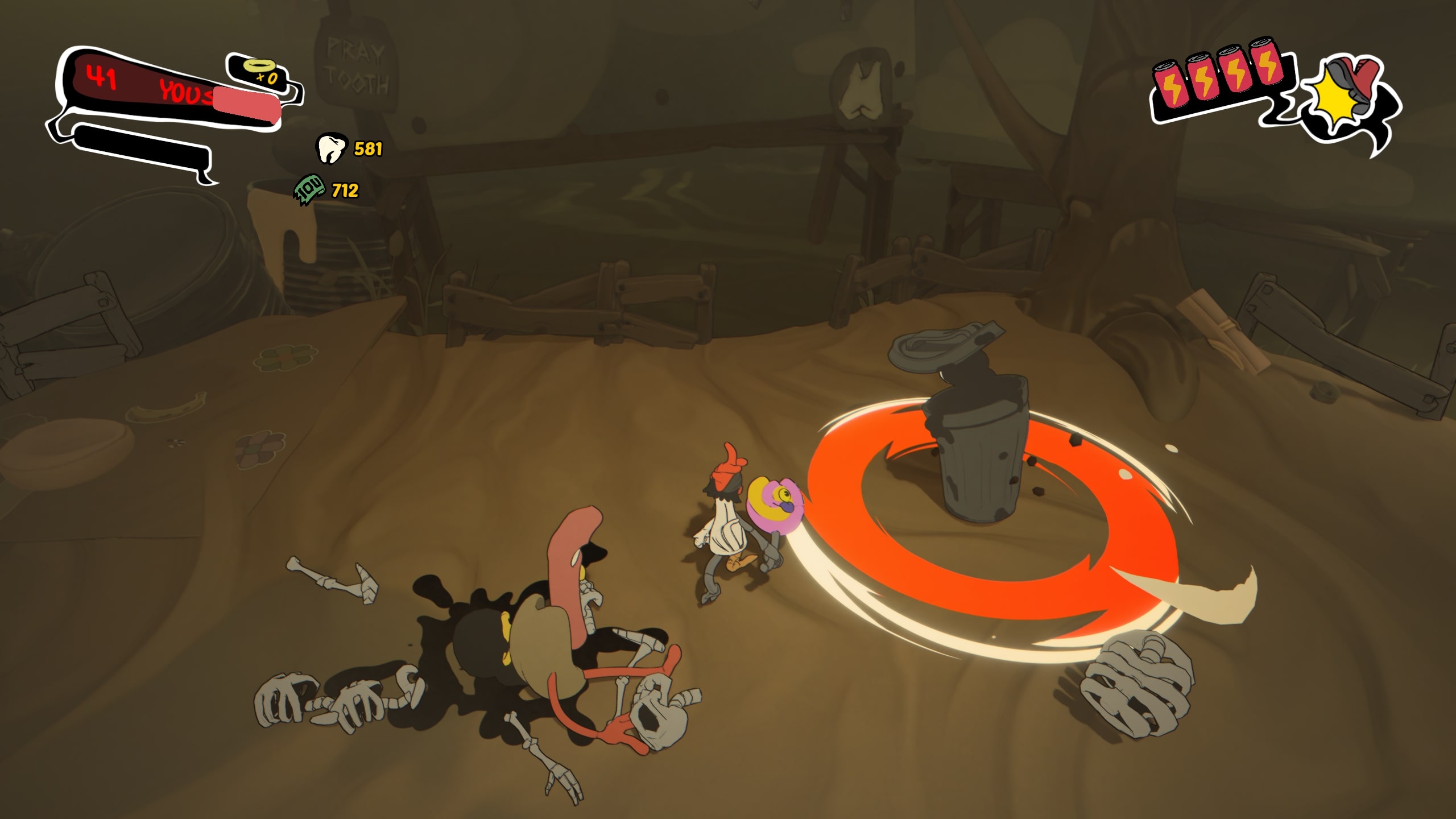 Into the Unwell closed beta screenshot of a combat encounter