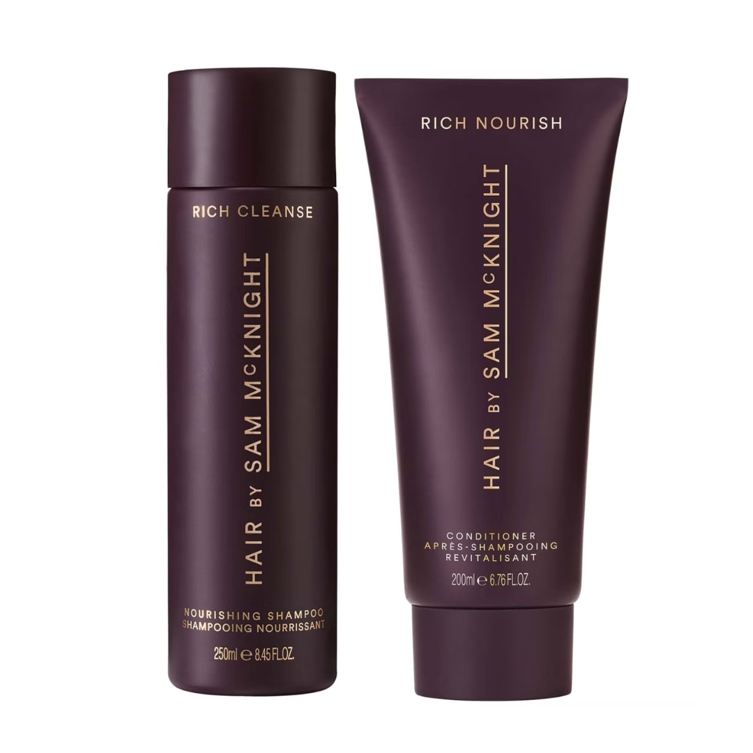 Hair by Sam McKnight Rich Cleanse Shampoo and Nourish Conditioner